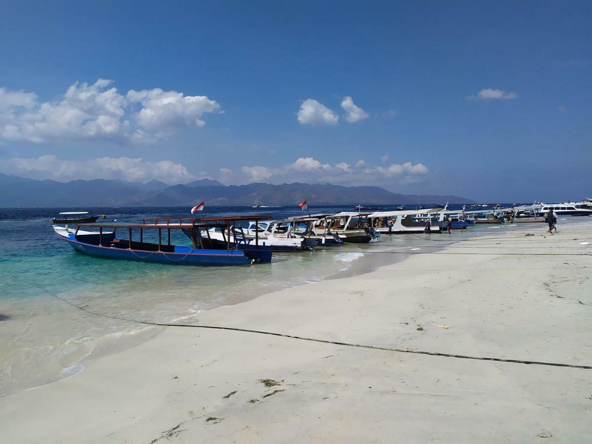 Kusuka Bungalow Lägenhet Gili Trawangan Exteriör bild