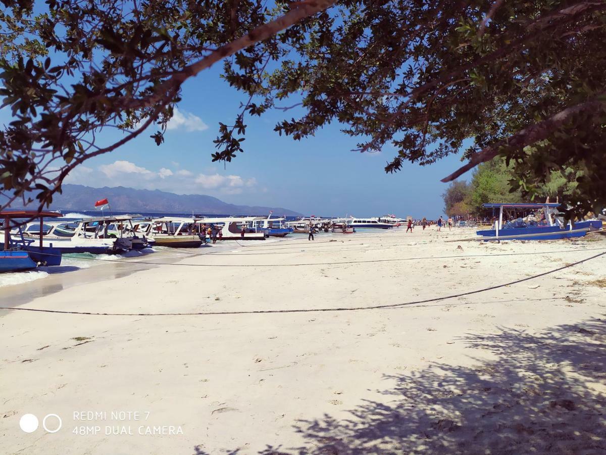 Kusuka Bungalow Lägenhet Gili Trawangan Exteriör bild