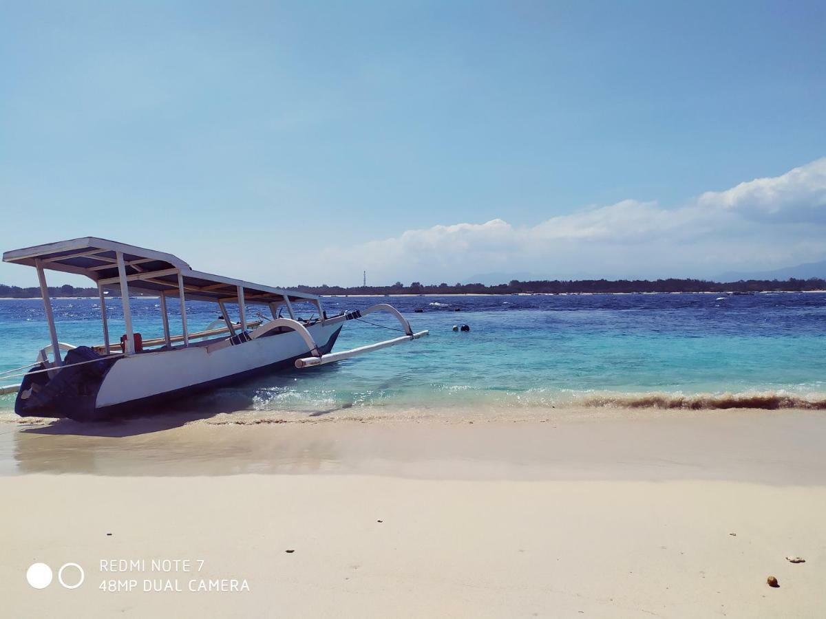 Kusuka Bungalow Lägenhet Gili Trawangan Exteriör bild