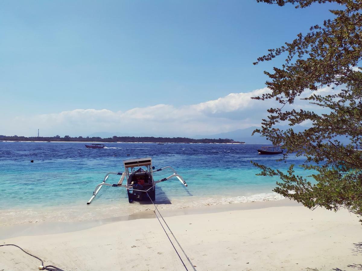 Kusuka Bungalow Gili Trawangan Exteriör bild